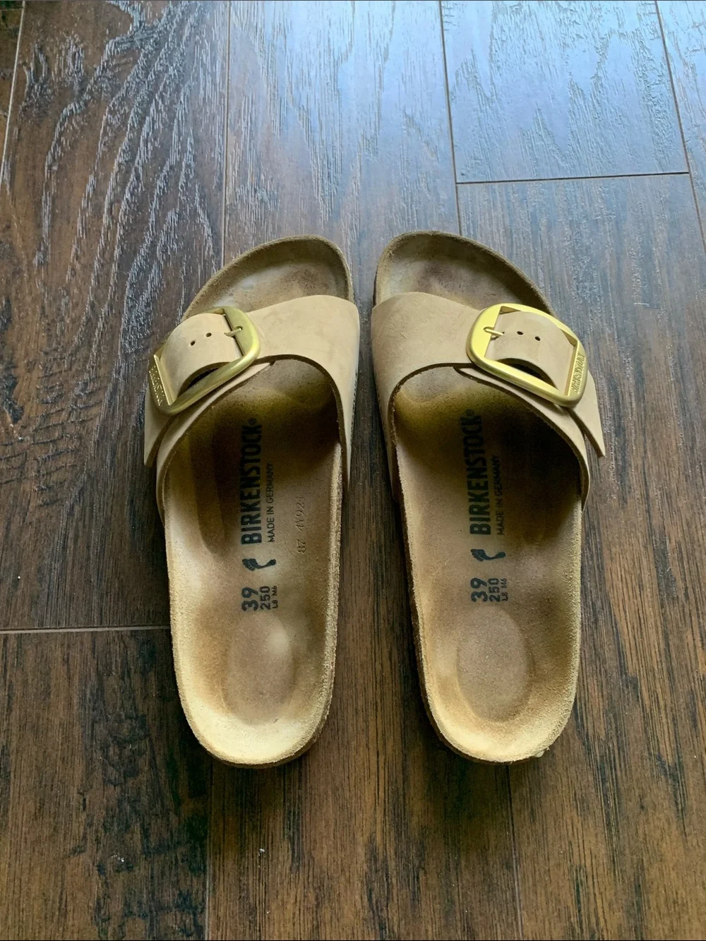 Birkenstock Women’s Madrid Sandals with Big Buckle - Sz 39 - Picture 3 of 7